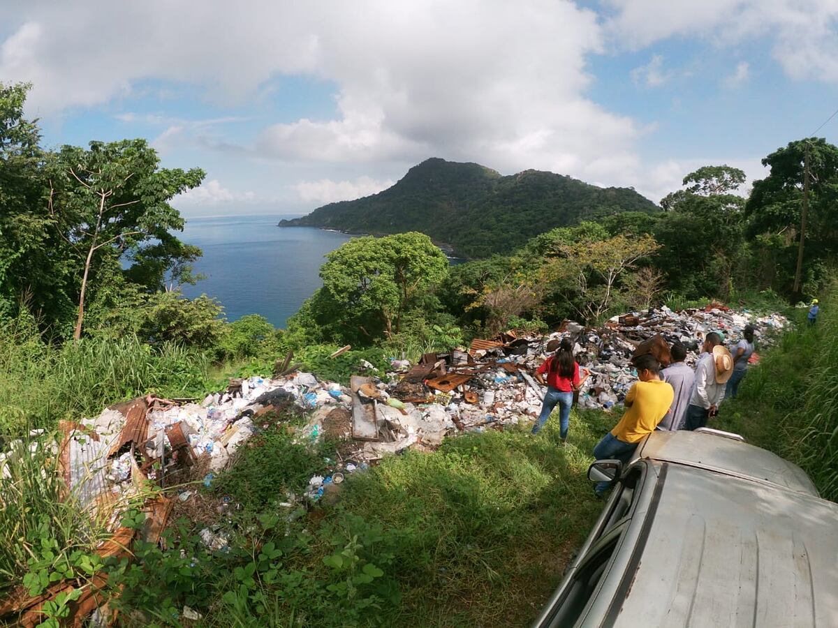 En la mira situación del vertedero de isla Taboga, desde hace años los residentes denuncian la situación