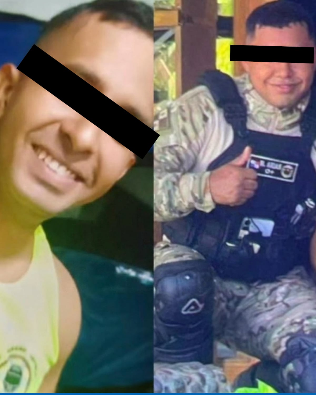 Miguel Santamaría y el cabo Arias, motorizados de la Aeronaval, mueren tras aparatoso accidente en la Costa Arriba, Colón + VIDEO