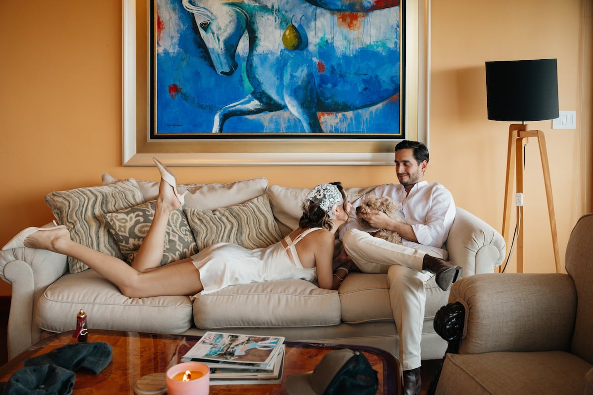 ‘El altar viene pronto’: Mafe Achurra y Diego de Obaldía celebran su boda civil