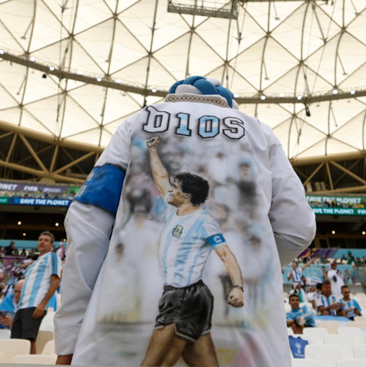 La Albiceleste recuerda a Maradona hoy en el segundo aniversario de su muerte