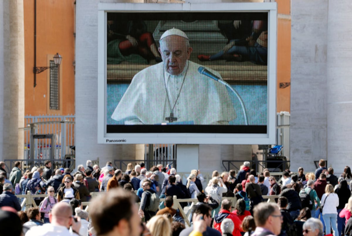 El papa Francisco expresa por streaming su ‘cercanía’ con enfermos de coronavirus | Video