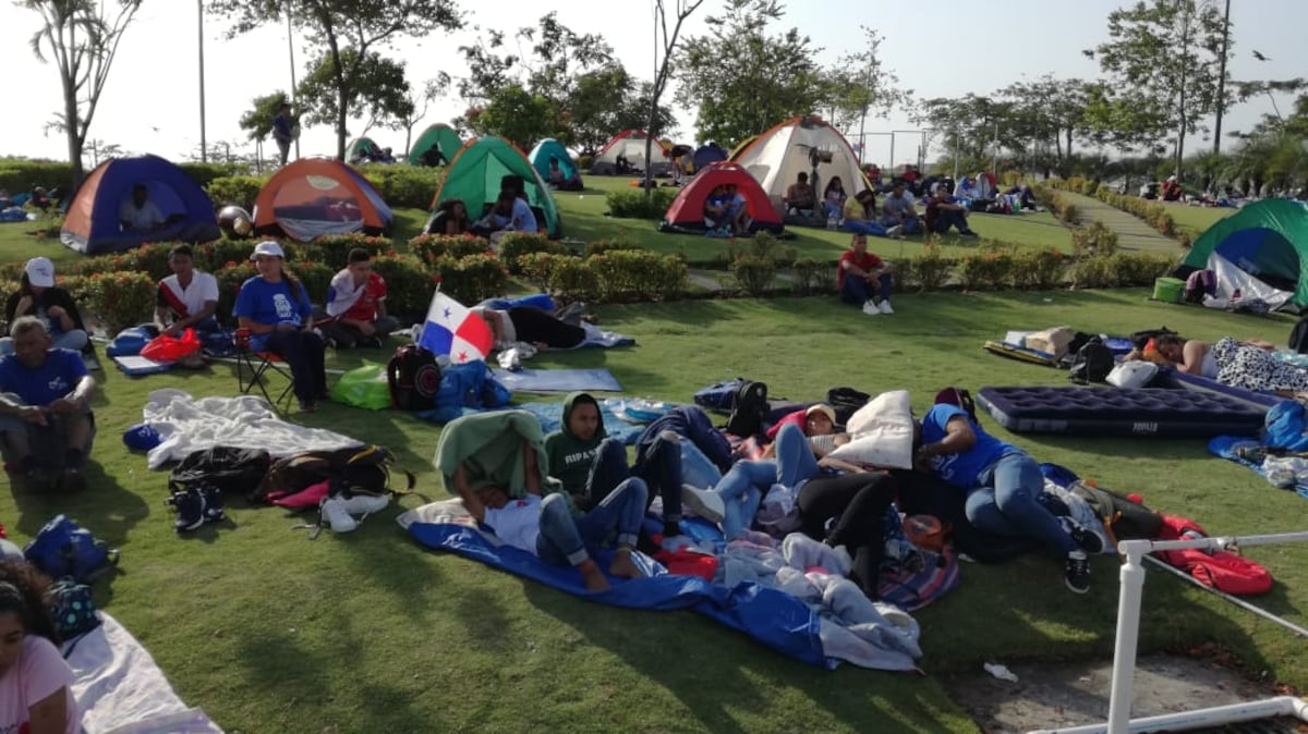 Católicos conmemoran primer año de la Jornada Mundial de la Juventud JMJ 2019, celebrada en Panamá