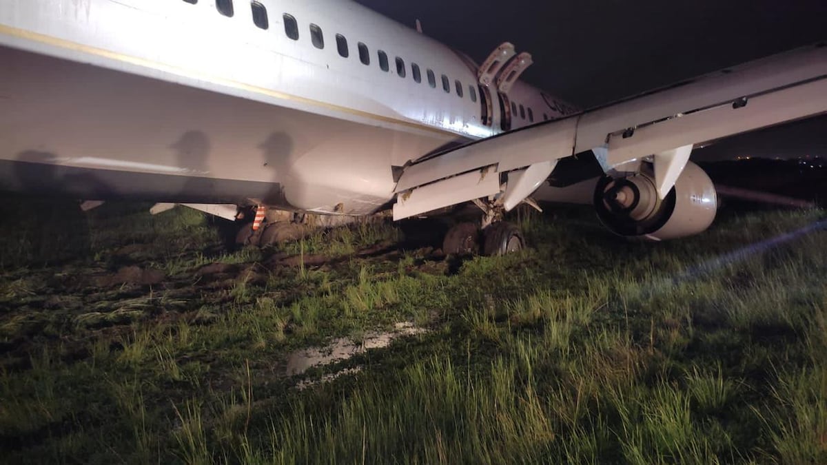 Avión que se salió de la pista al aterrizar viajaba con 159 pasajeros y 7 tripulantes. Copa reacciona