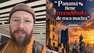 ¡Quedó creyendo! ‘Tiene mandíbula de roca maciza’: el conferencista mexicano Daniel Habif elogió a los ingenieros y arquitectos de Panamá tras el sismo