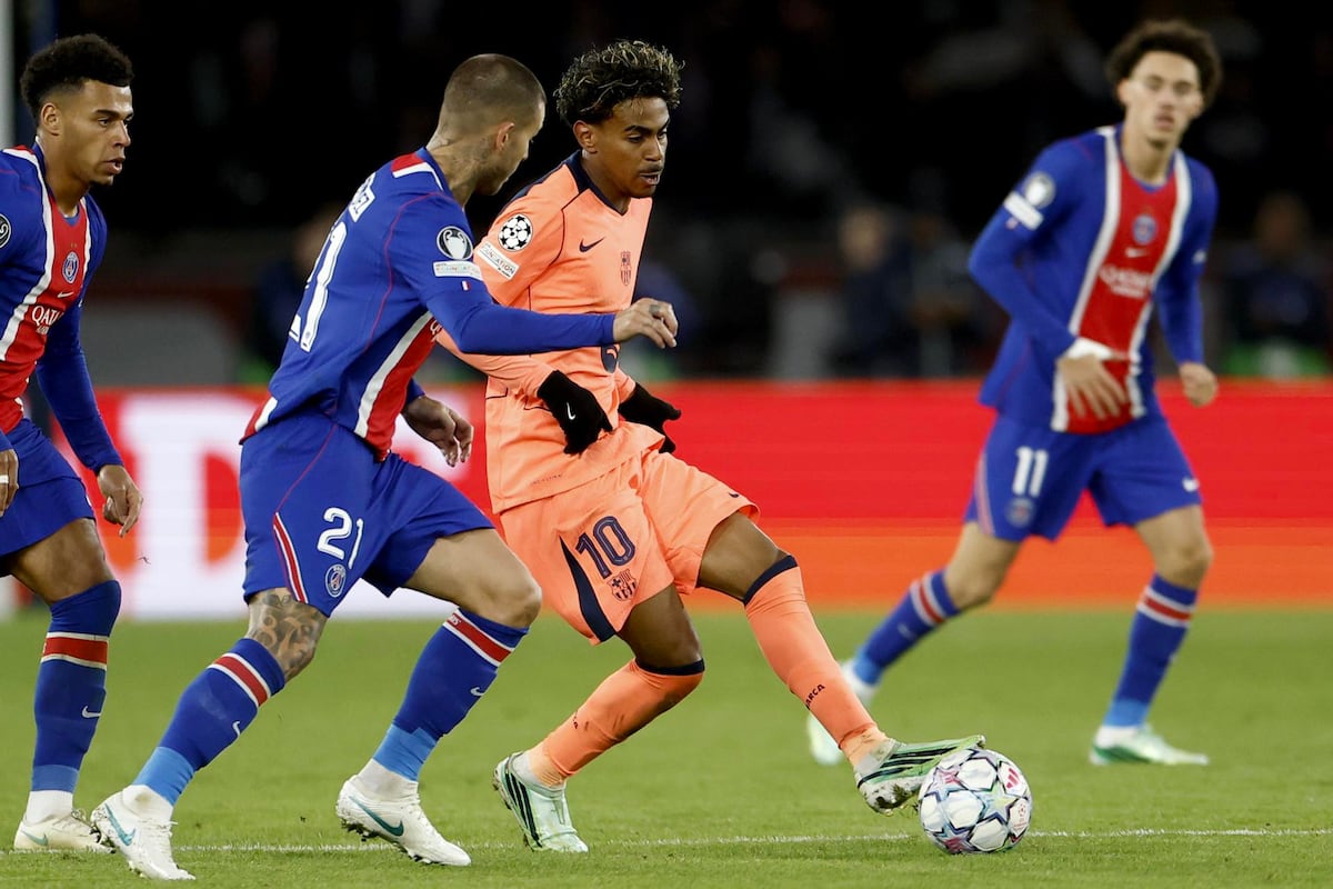 Ni el golazo de Lamine alcanzó: PSG le mete lluvia de goles al Barça y se lleva el triunfo por 4-2