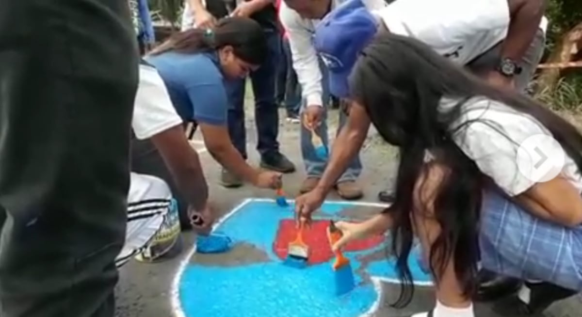 Un corazón se distinguía del de los demás donde ocurrió accidente en Las Lajas | VIDEO