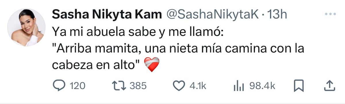 ‘Palabras necias, oídos sordos’. La tercera en discordia en la ruptura de Sasha Nikyta y Adrián sería una supuesta azafata rubia