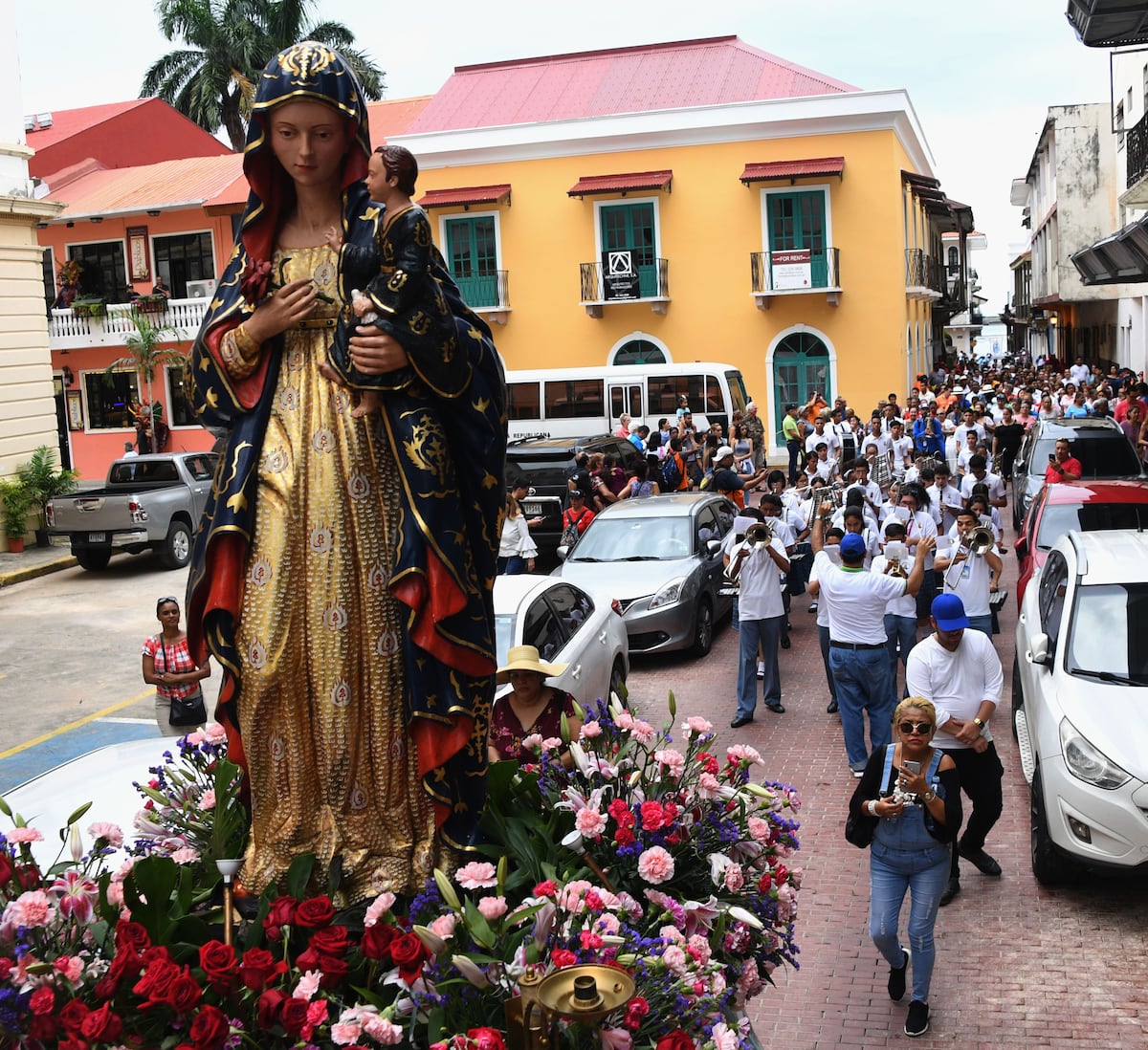 Fiesta de la patrona de Panamá Santa María La Antigua