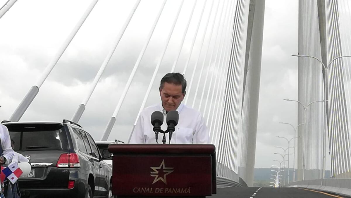 Cortizo asombra con discurso emotivo en inauguración del puente Atlántico