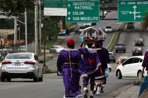 Este año no se realizará la tradicional procesión del Cristo Negro de Portobelo