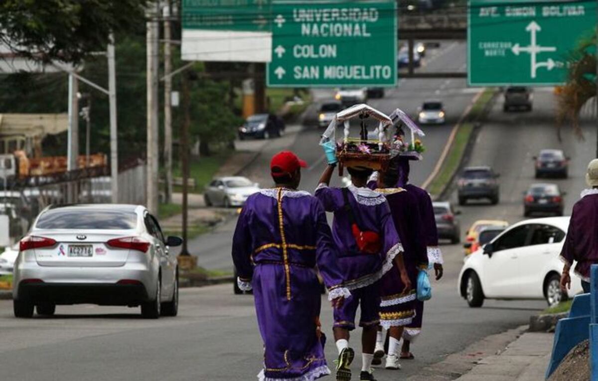 Este año no se realizará la tradicional procesión del Cristo Negro de Portobelo