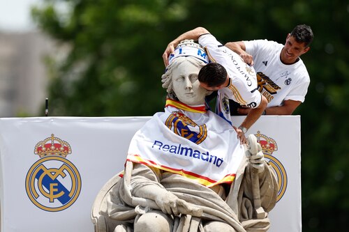 Las mejores imágenes de la celebración del Real Madrid por su título 36 de LaLiga