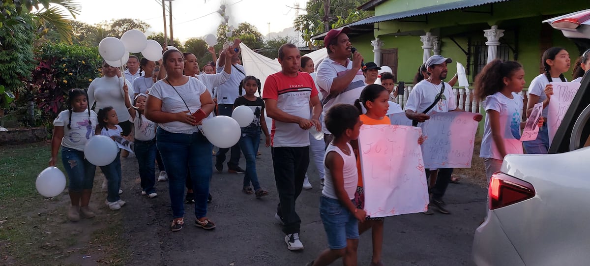 En Alanje realizan caminata. Piden justicia para pequeña Lina Fabiola ¿Quién la mató?