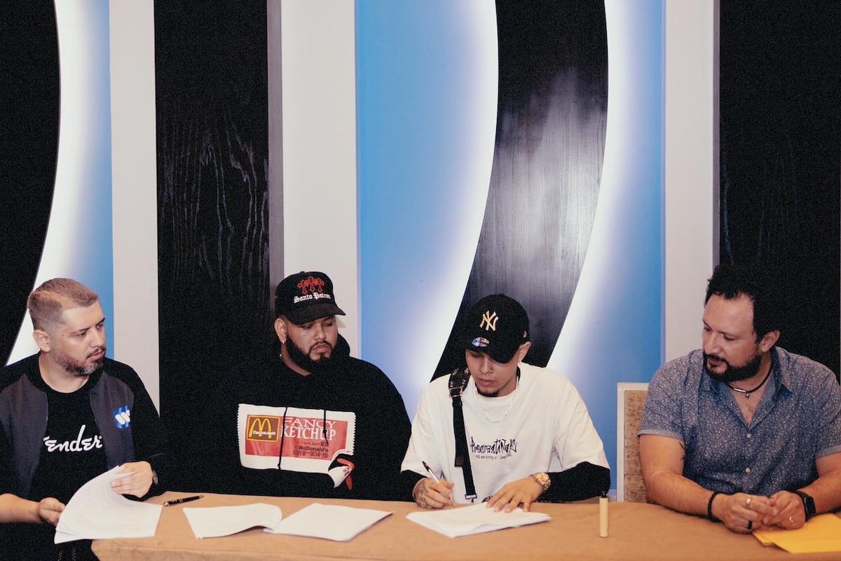 Exclusiva.  Warner Music firma al cantante panameño El Tachi