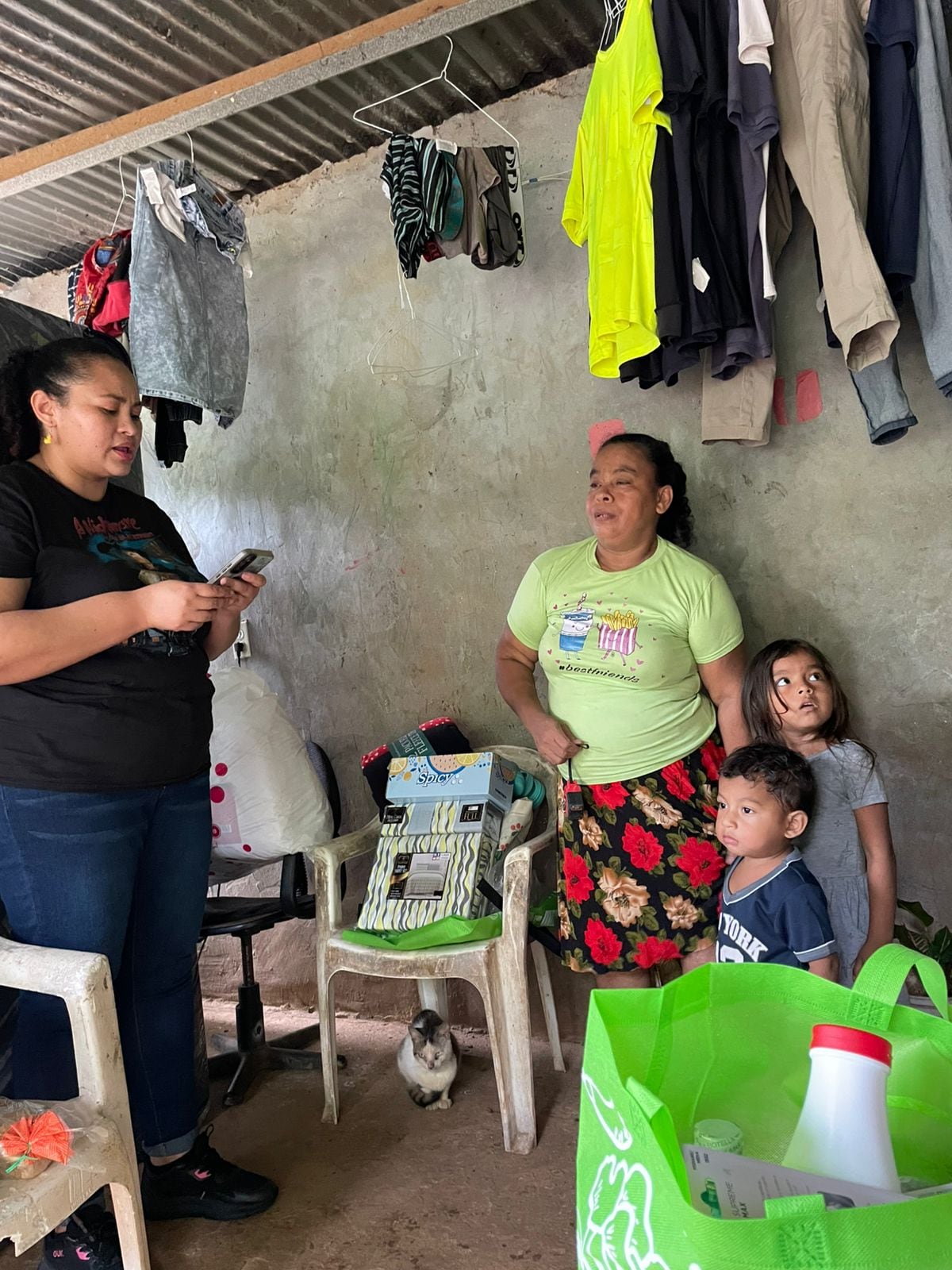 Familia Sanjur Tejada recibe apoyo solidario gracias a lectores de Mi Diario 