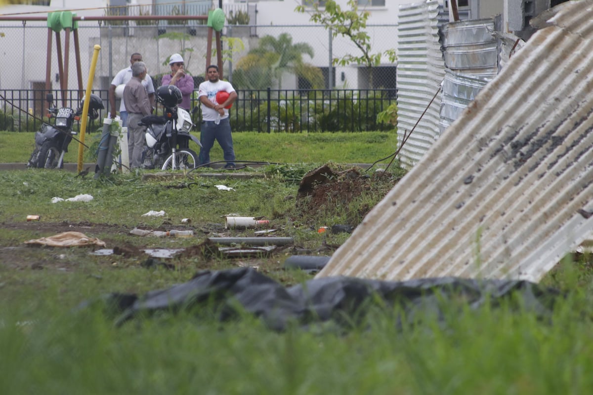 Muere Obrero. Fue sorprendido por un objeto pesado que cayó del edificio