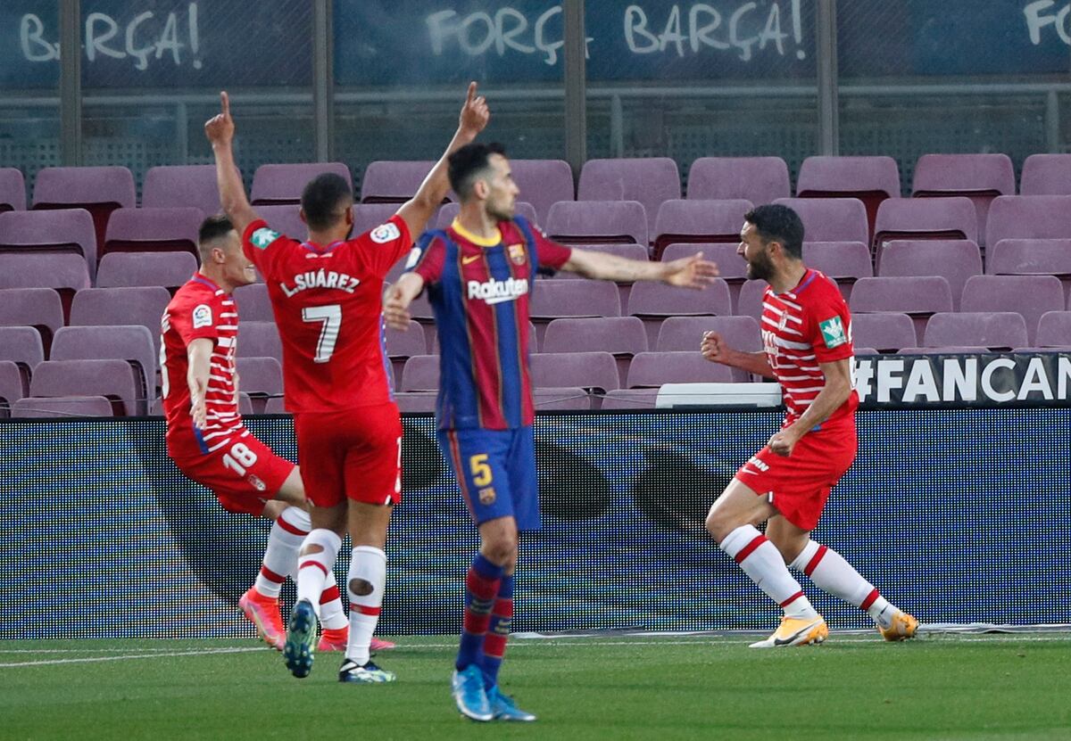 El Barcelona deja escapar el tren hacia el título del campeonato español