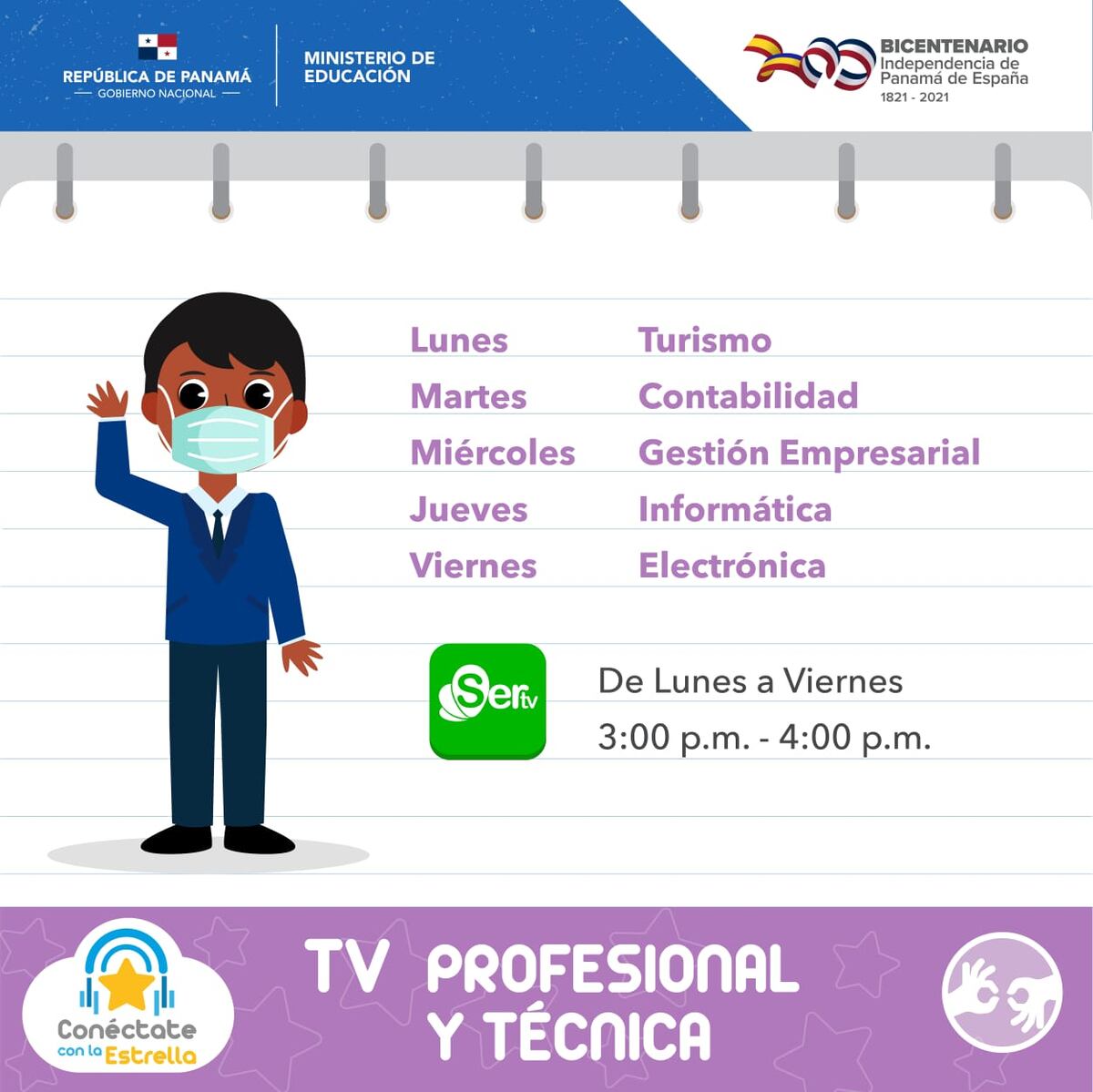 Hay que conectarse. Año escolar arranca de manera virtual en Panamá. Revisa los horarios