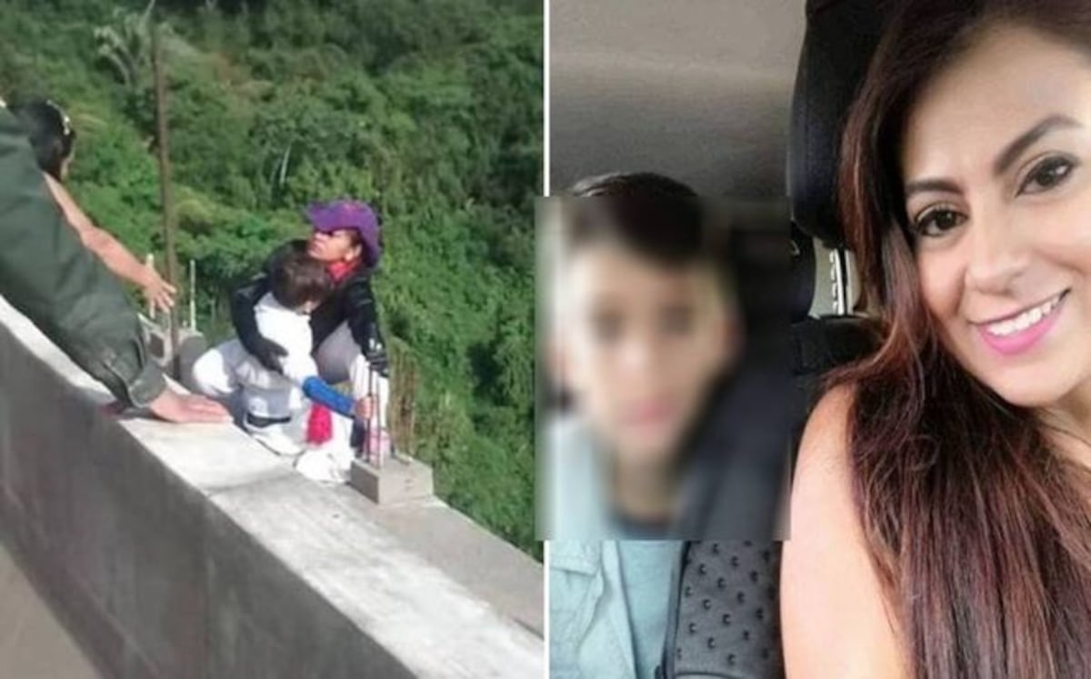 Video. Así detectaron 'espíritus' en puente del que se lanzó madre con su hijo