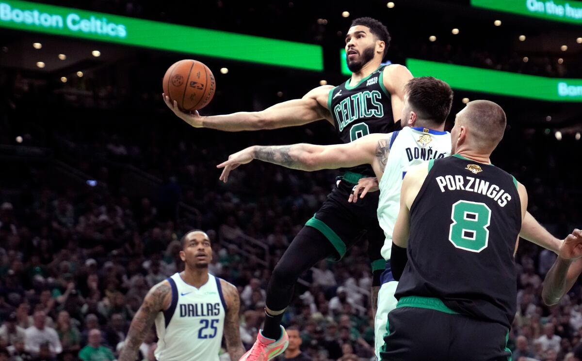 Los Boston Celtics están a dos victorias del campeonato