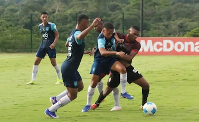 Sub-17 de Panamá gana 1-0 a Sporting SM y parte a España para amistosos