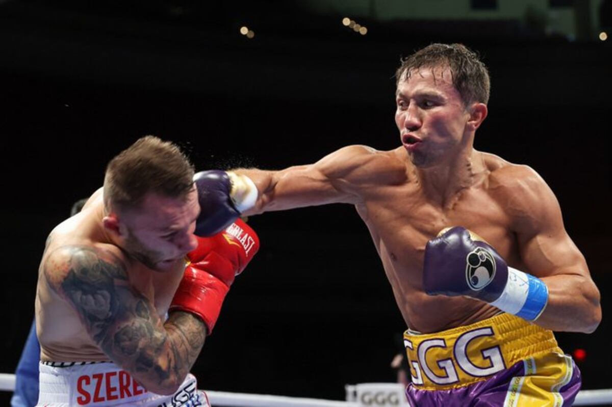 Golovkin demuestra su poder y noquea a Szeremeta. Video