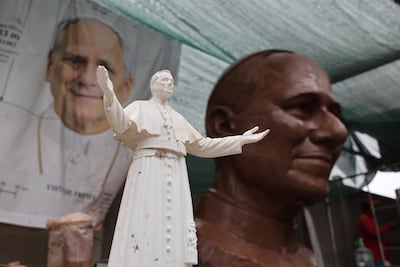 Perú construye la estatua más grande del mundo en honor al papa León XIV