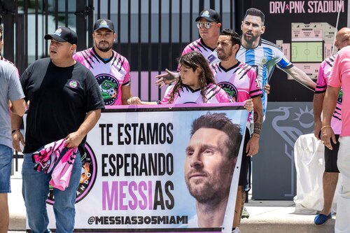 Messi llega a Miami para iniciar su aventura en la MLS