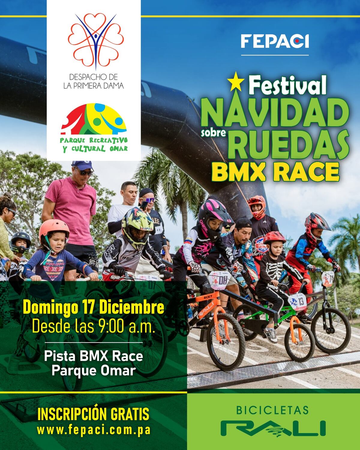 AGENDA CULTURAL: Festival Navidad Sobre Ruedas, llega al Parque Omar este domingo