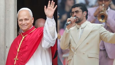 Bad Bunny y el Papa se vieron en el Bernabéu tras días de rumores