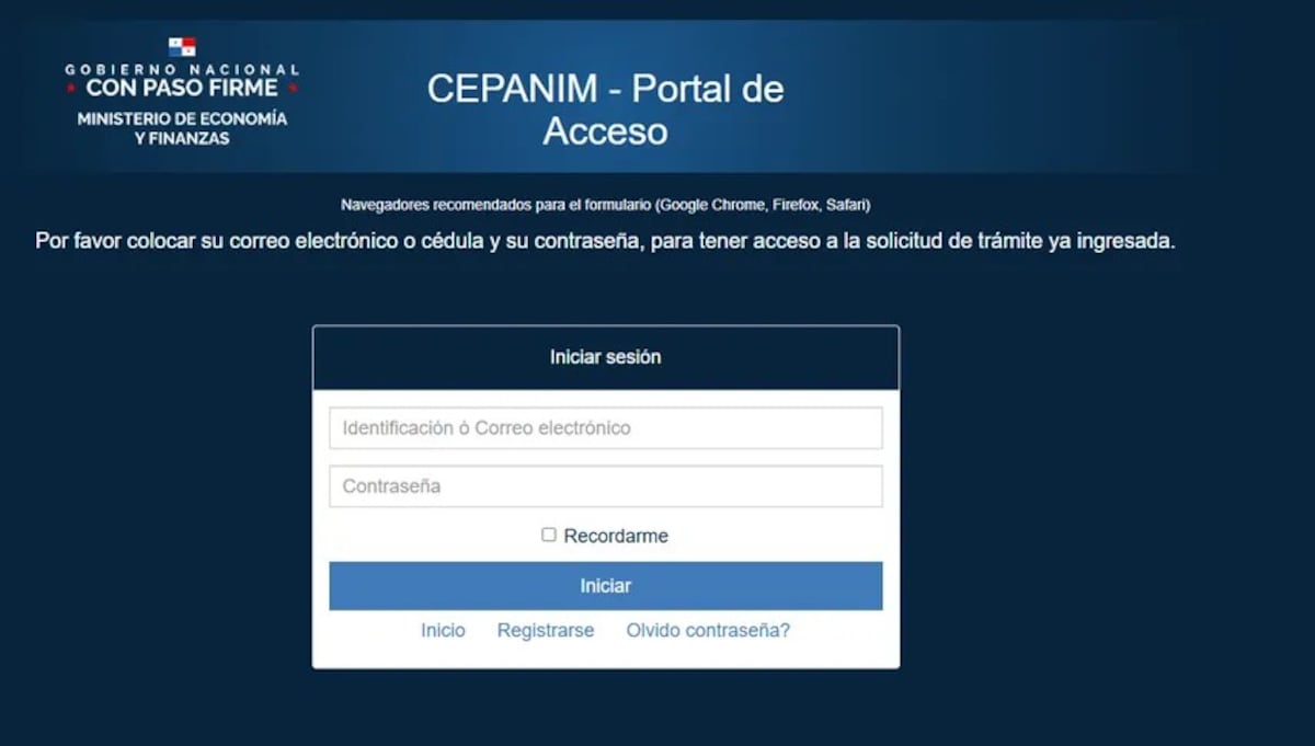 CEPANIM: cómo registrarse sin trabas y los requisito obligatorio si eres hijo