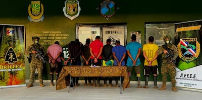 ¿Qué hacían en Darién? Senafront detecta a 13 colombianos en zona fronteriza