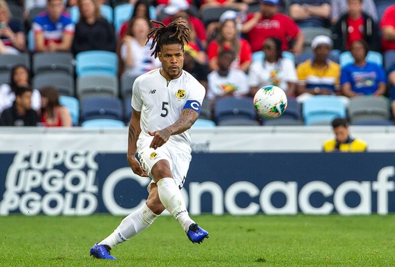 Román Torres lució la banda de capitán del equipo panameño, y al mismo tiempo empató a Gabriel Gómez como el jugador con más Copa Oro jugadas.