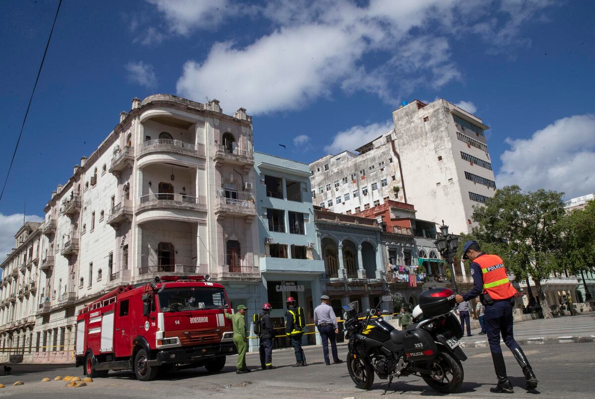 Explosión en un hotel de La Habana deja al menos un herido