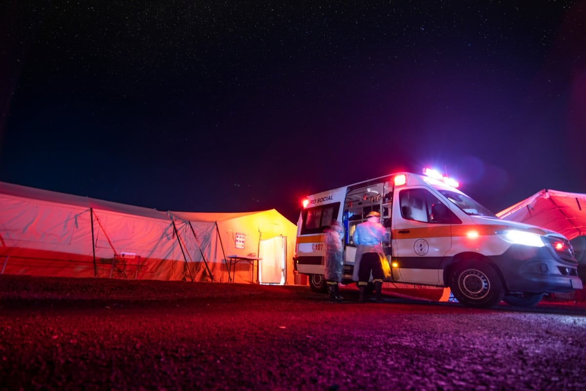 Hospital campaña en La Chorrera recibe primeros pacientes en recuperación