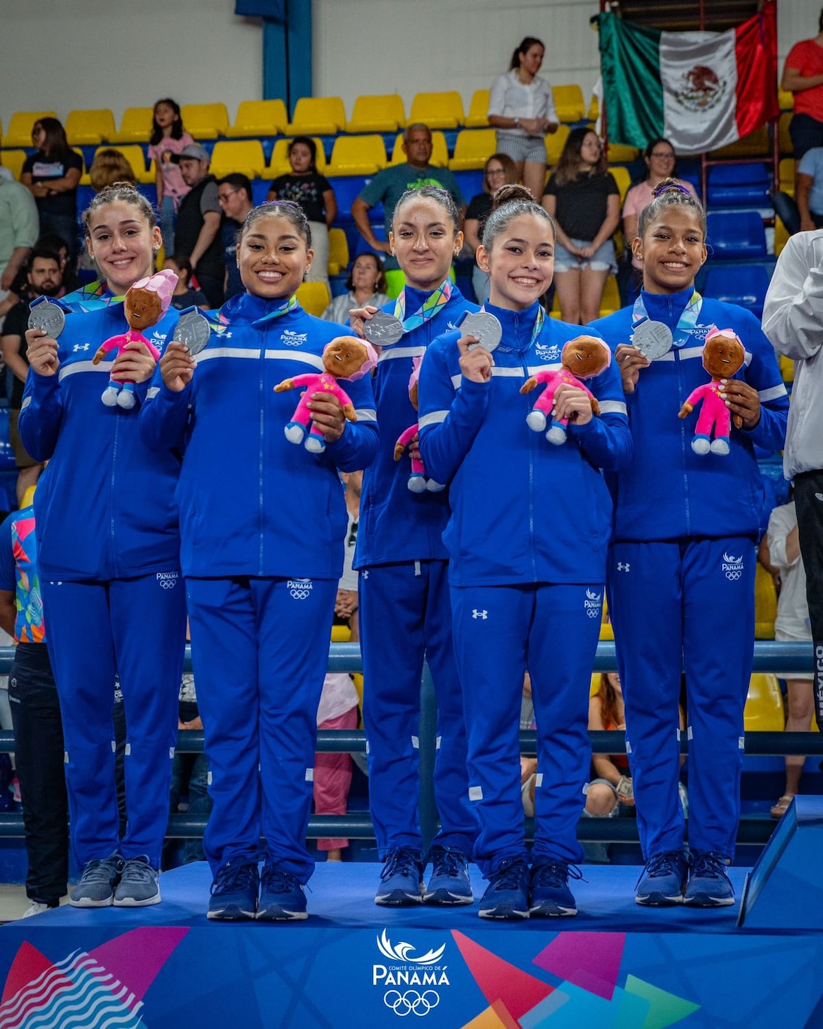 Gimnasia panameña se lleva la medalla de plata por equipos en los JCC 2023