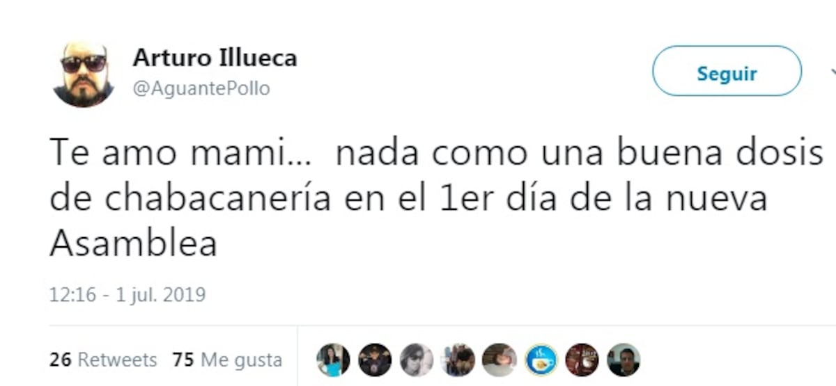 ‘Te amo, mami’: Le grita un diputado a Zulay Rodríguez en el pleno de la Asamblea