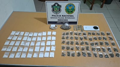 Policía aprehende a hombre con drogas en Antón, Coclé