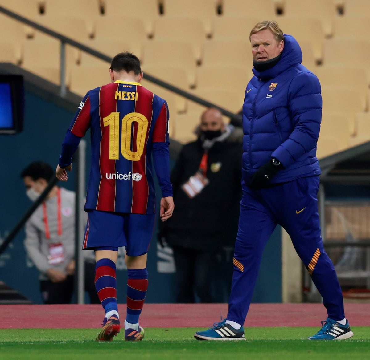 Solo dos juegos de sanción para Messi tras recibir una tarjeta roja