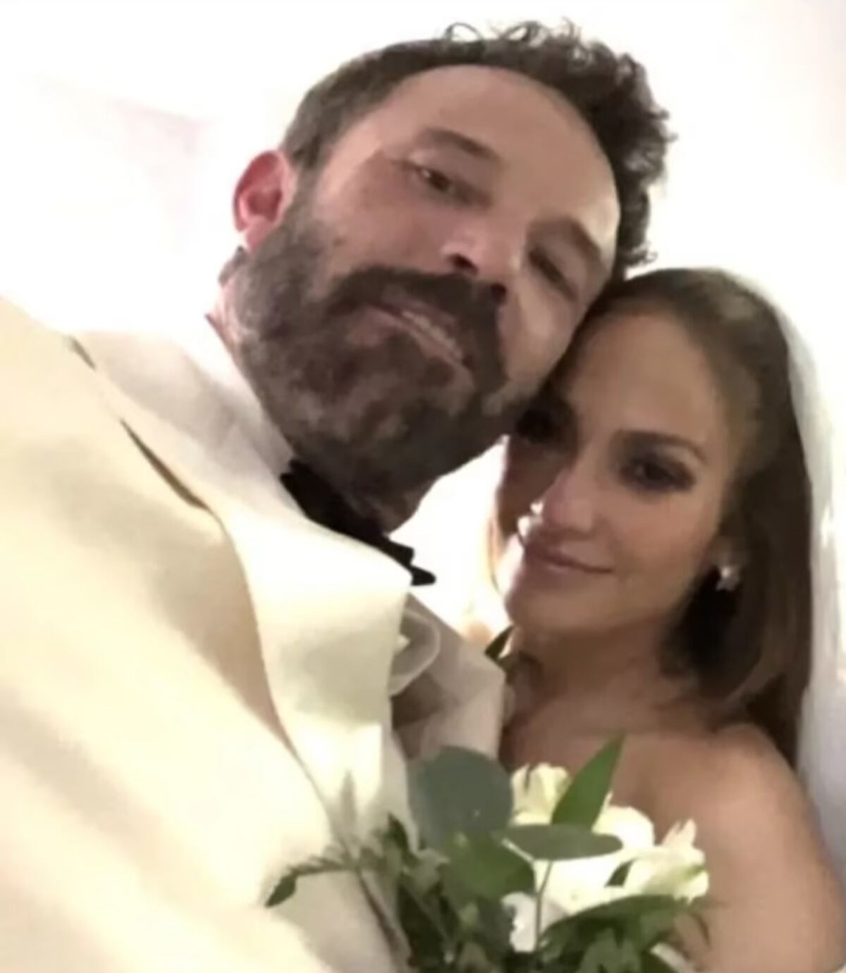 Boda íntima. JLo y Ben Affleck ya son marido y mujer 