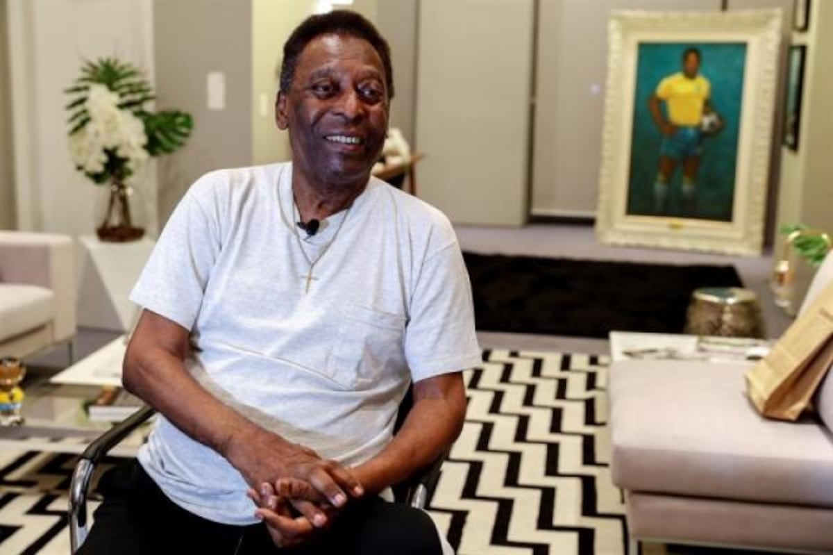 Pelé apaga las alarmas: ‘Estoy muy bien de salud’