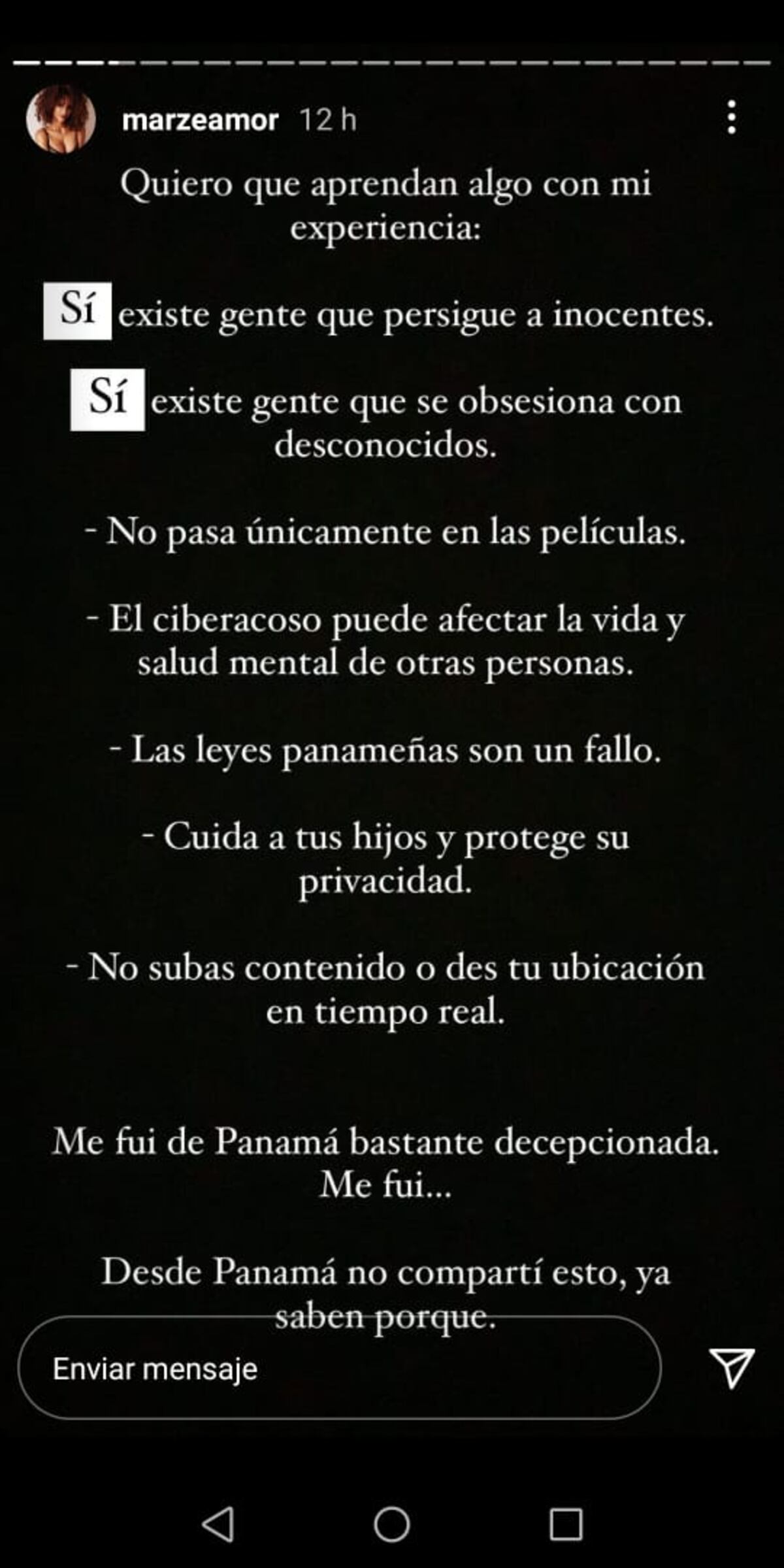 Expresentadora cuenta el infierno que pasó con otra mujer que se enamoró de ella, la acosó y hasta amenazó de muerte 