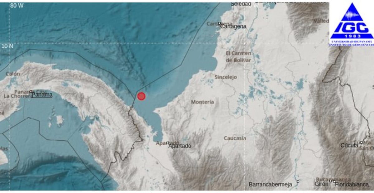 Panamá vuelve a temblar y en el mismo lugar por décima vez, el epicentro es el mismo