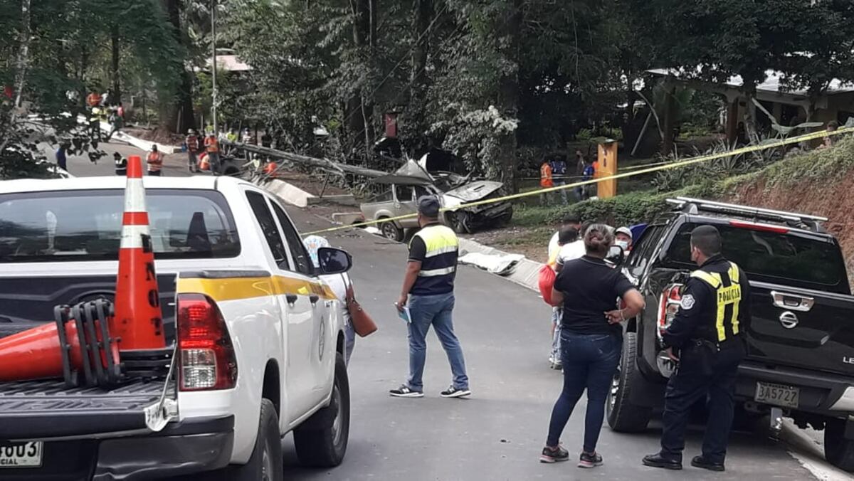 Lamentable. Las tres víctimas de accidente fatal en el sector de Cieneguita, Chiriquí, eran obreros