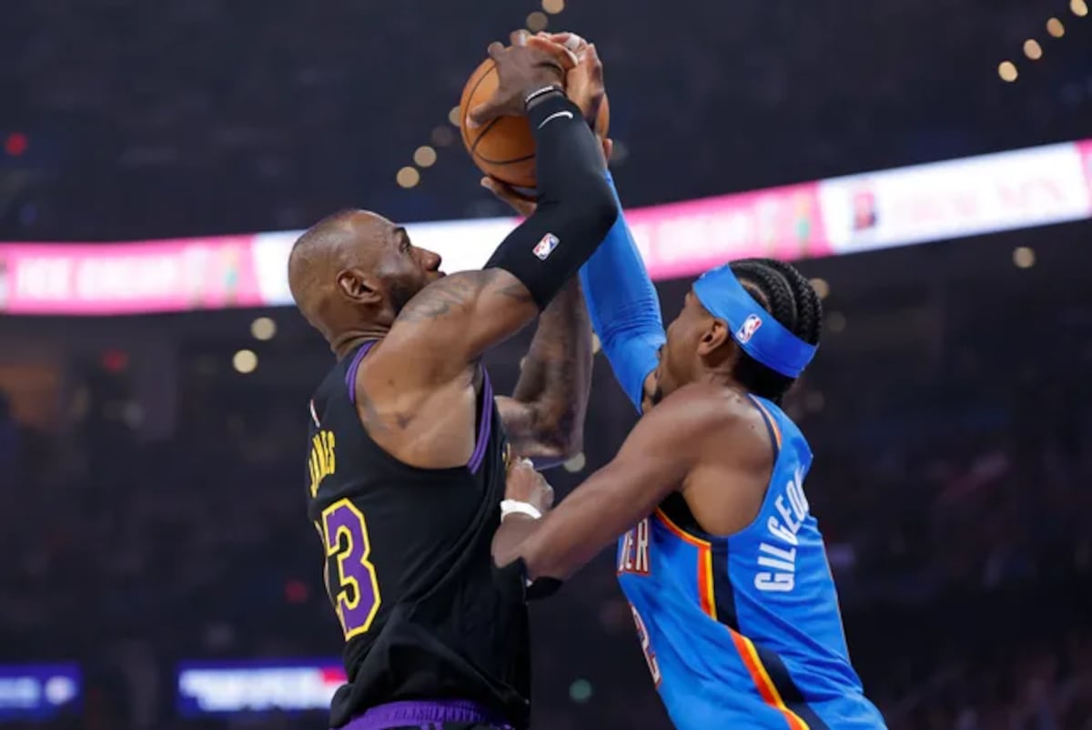 Los Lakers chocan con Thunder y arranca una serie que promete candela