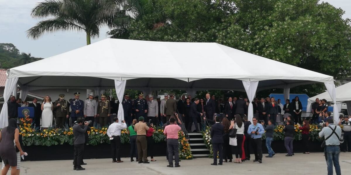 Cortizo aseguró que respetará el descanso de la tropa durante el cambio de mando de los estamentos de seguridad