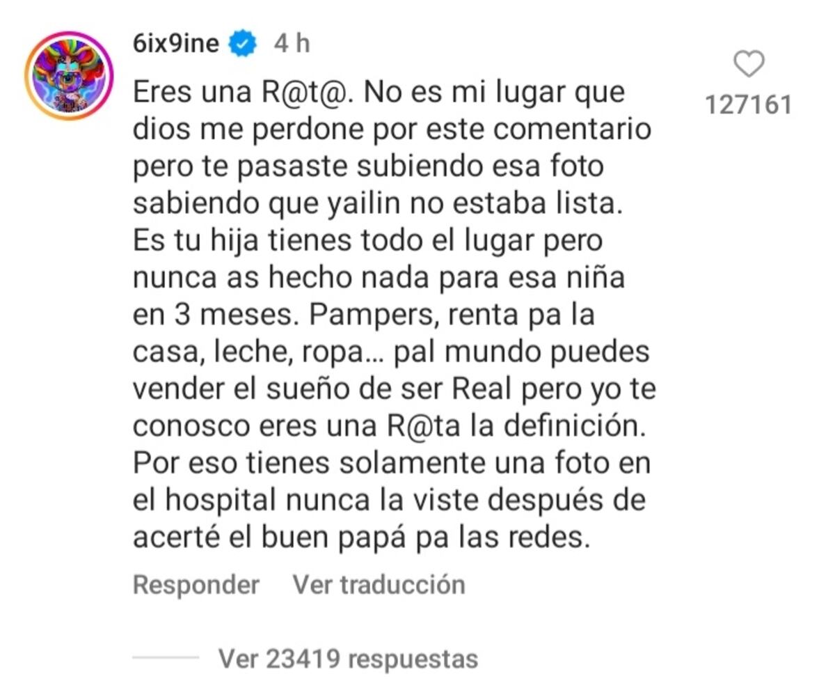 Yailin explota luego de que Anuel publicara la foto de Cattleya: ‘Egoísta’