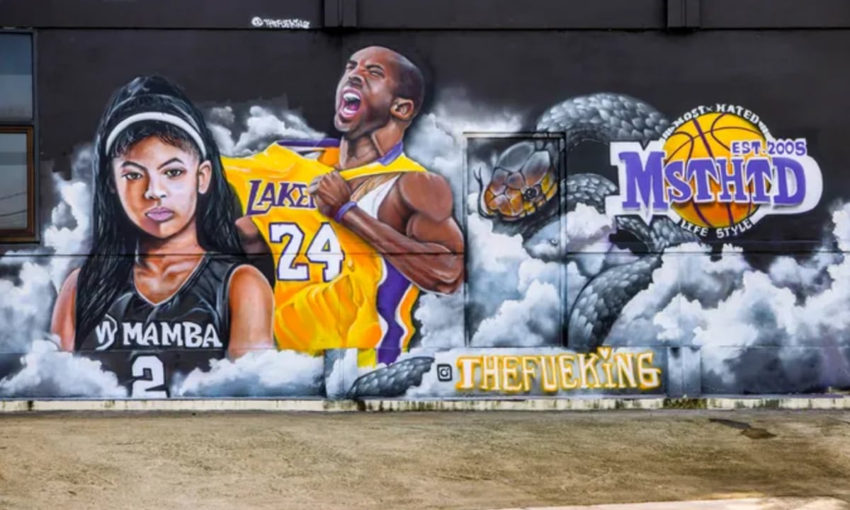 Murales, memoria y legado: Cómo Kobe Bryant se convirtió en símbolo eterno de Los Ángeles