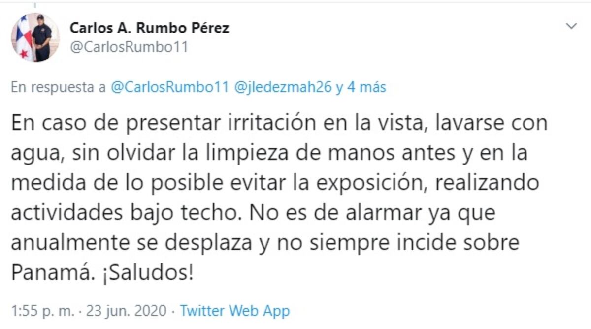 Llegó el Polvo del Sahara. Podría acentuar síntomas a infectados de covid-19. Precaucion a alérgicos y asmáticos