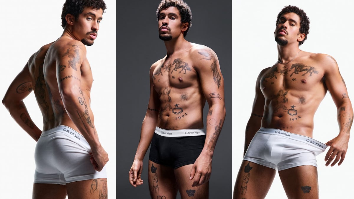 El Conejo Malo redefine la moda íntima en colaboración con Calvin Klein